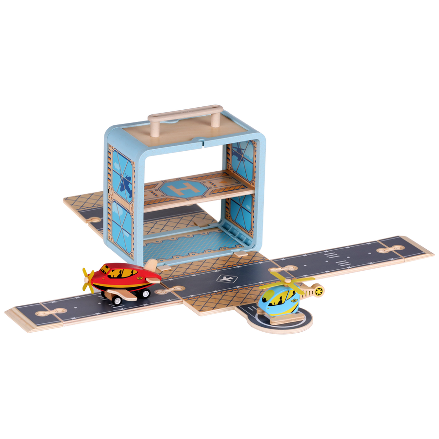 Wooden Airport Set