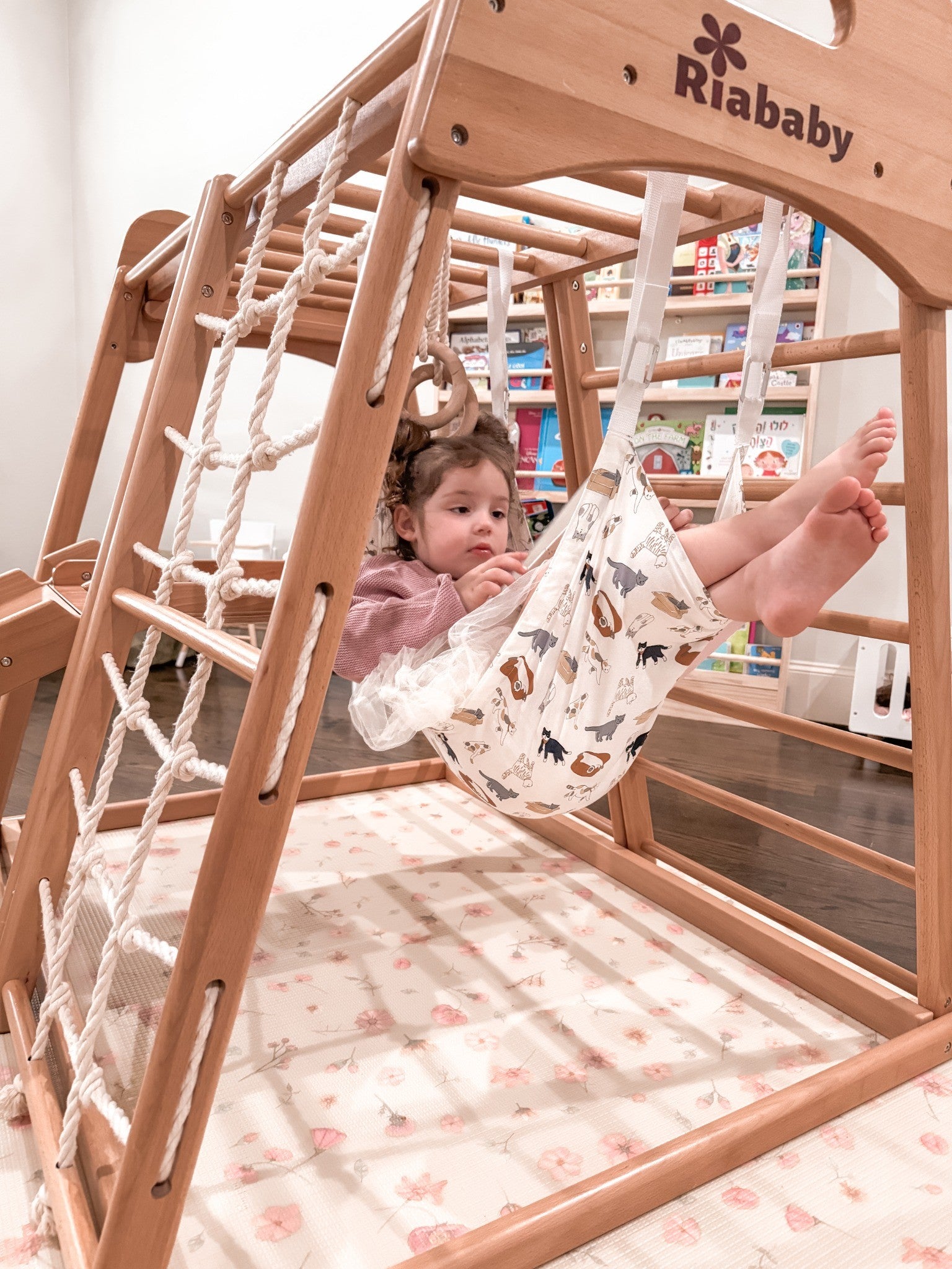 Koala Playhouse styled with compatible Riababy accessories