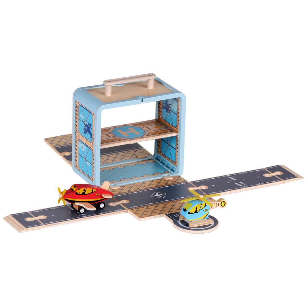 Wooden Airport Set
