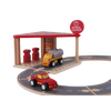 Wooden Petrol Station Set