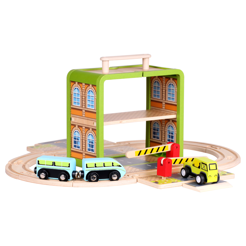 Wooden Train Set