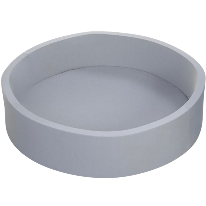 Large grey 130 cm Riababy soft round ball pit