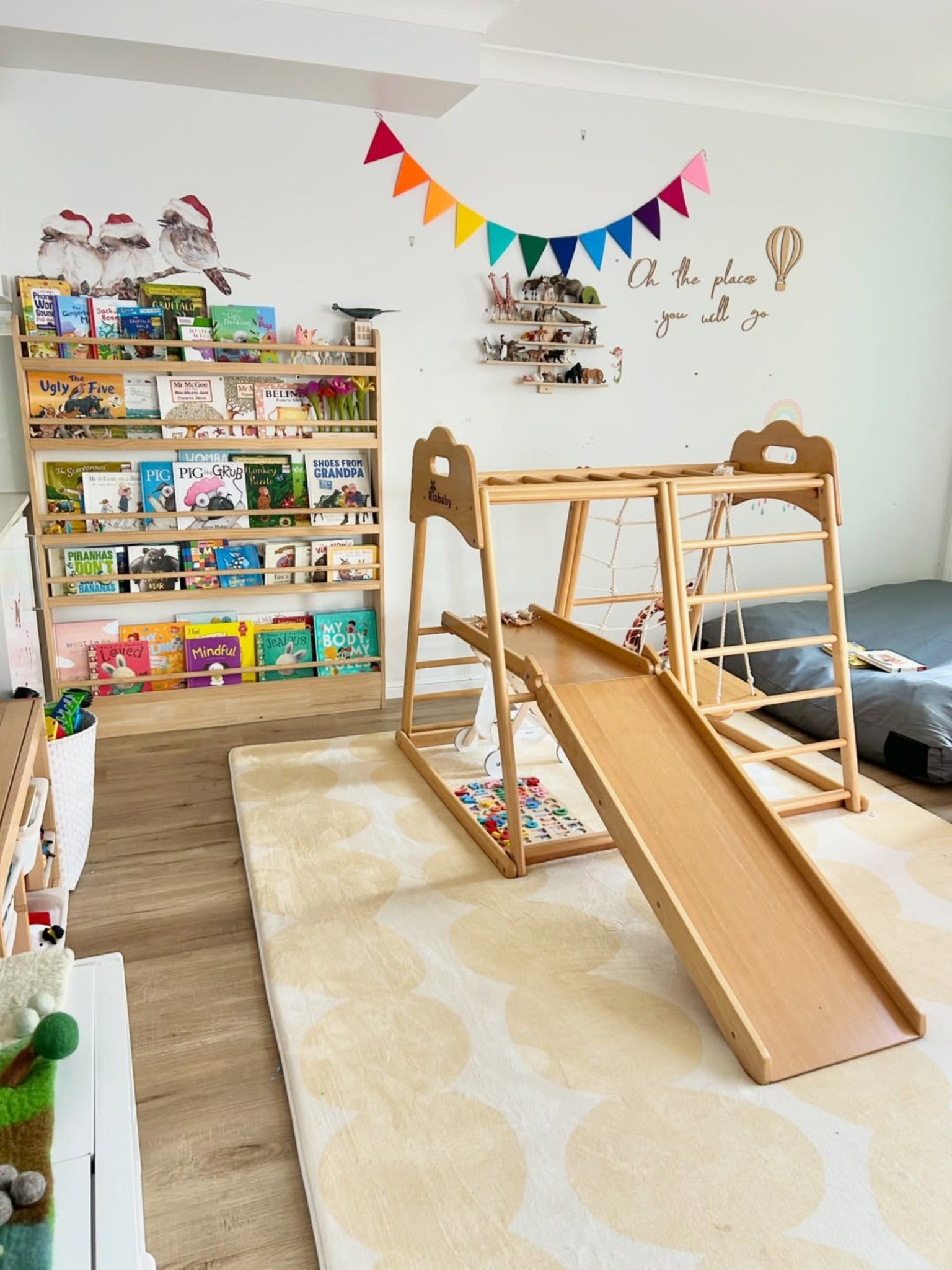 Koala Playhouse in a warm family playroom