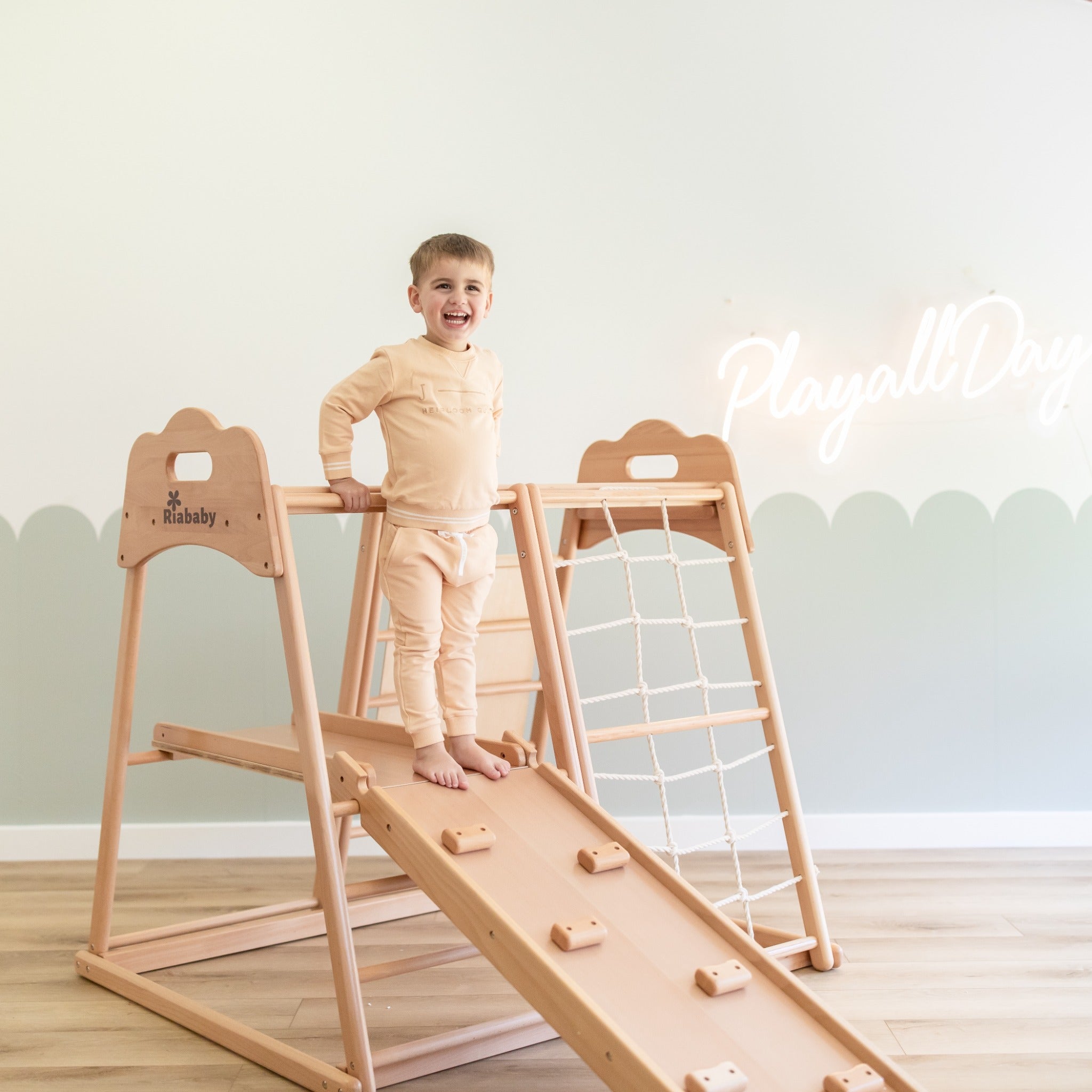 Children exploring the Koala Playhouse
