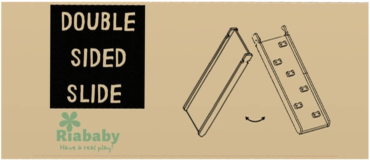Riababy Kangaroo double-sided slide kraft carton